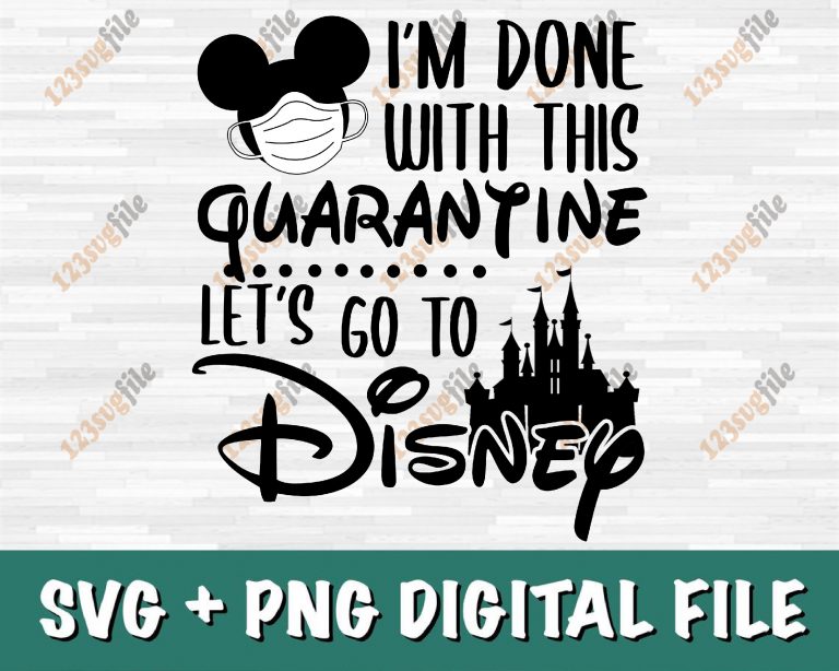 Free Free 100 Disney Quarantine Svg SVG PNG EPS DXF File