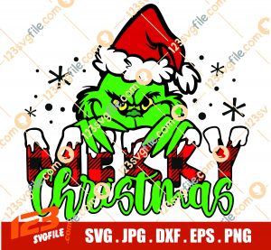 Grinch Merry Christmas SVG, Grinch Christmas SVG, Grinch Shirt Design ...